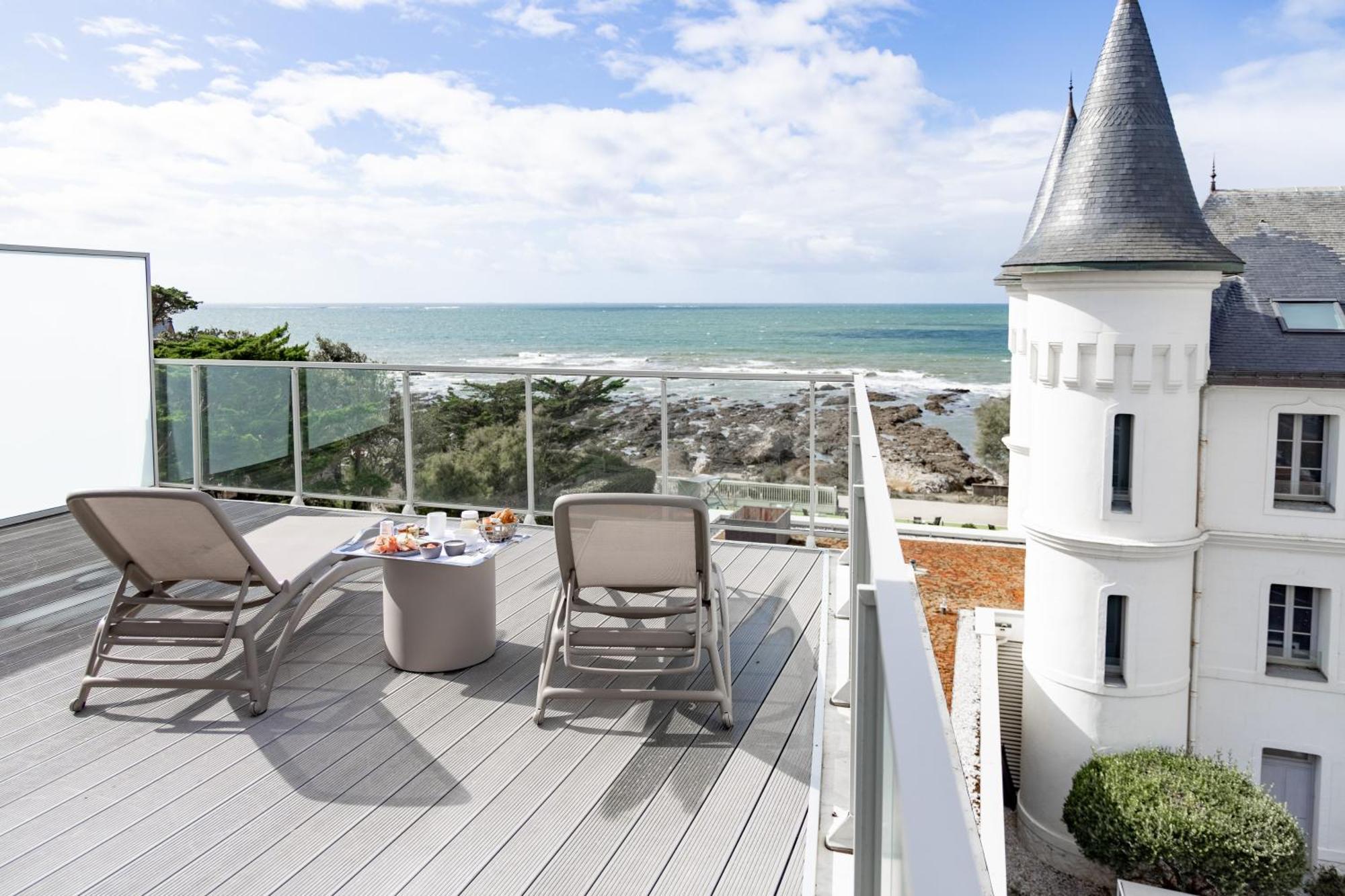 Hotel Chateau Des Tourelles - Relais Thalasso & Spa Pornichet Εξωτερικό φωτογραφία