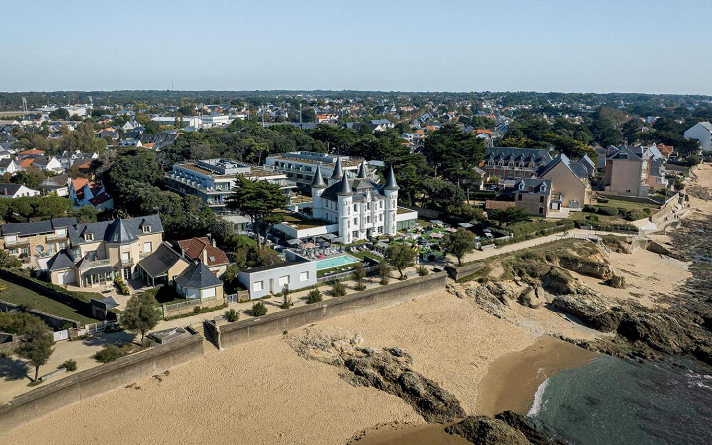 Hotel Chateau Des Tourelles - Relais Thalasso & Spa Pornichet Εξωτερικό φωτογραφία